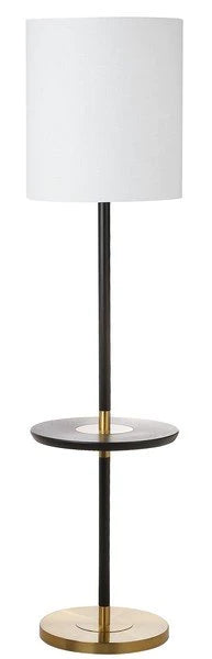 Safavieh Janell 65-Inch H End Table Floor Lamp - Black | Floor Lamps | Modishstore - 4