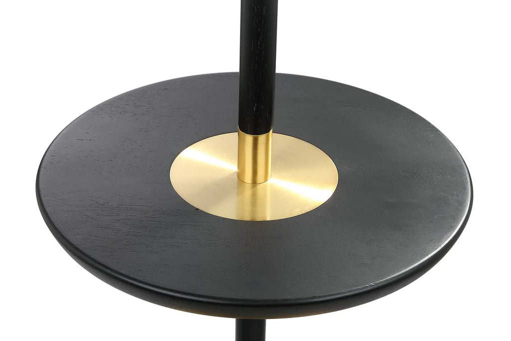 Safavieh Janell 65-Inch H End Table Floor Lamp - Black | Floor Lamps | Modishstore - 3