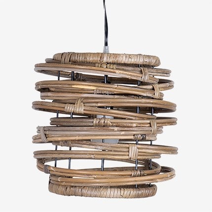 Oceola Mini Hanging Lamp-S-Kuboo Grey | Pendant Lamps | Modishstore - 4