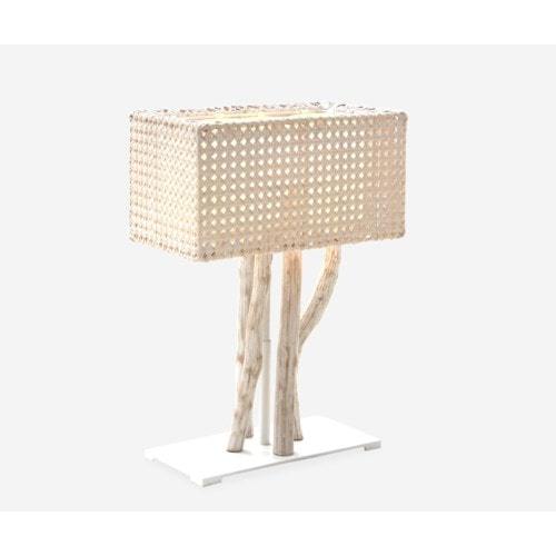 Jungle Table Lamp With Rectangular Shape by Jeffan | Table Lamps | Modishstore