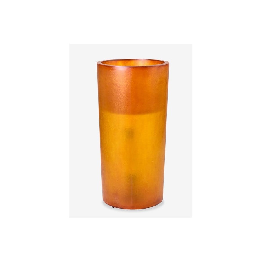 (LS) Kania Fiberglass Round Cylinder Planter/Lamp (L) by Jeffan | Outdoor Planters, Troughs & Cachepots | Modishstore - 4