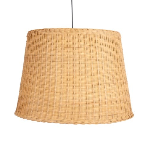 Cyprus Rattan Iron-Wicker Pendant by Jeffan | Pendant Lamps | Modishstore
