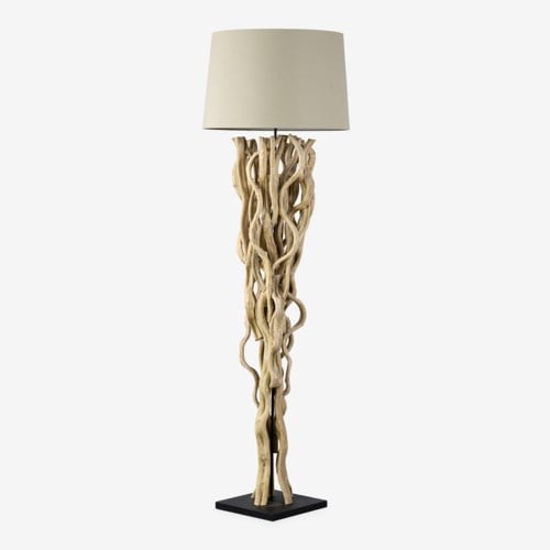 70"H  Branch Floor Lamp with Round Shade by Jeffan | Floor Lamps | Modishstore