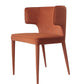 Modrest Lucero - Modern Orange Velvet Dining Armchair | Dining Chairs | Modishstore