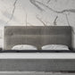 Nova Domus Juliana - Italian Modern Dark Grey Upholstered Bed-2