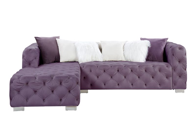 Qokmis Sectional Sofa By Acme Furniture | Sectional | Modishstore - 3