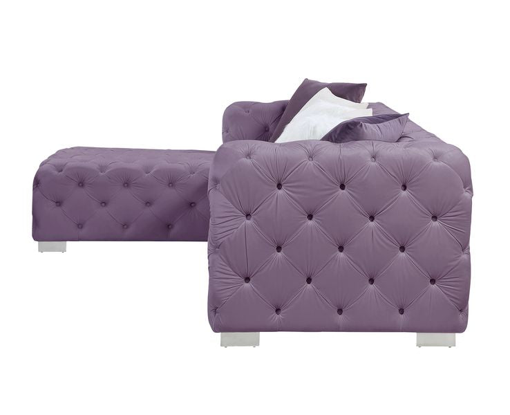 Qokmis Sectional Sofa By Acme Furniture | Sectional | Modishstore - 4