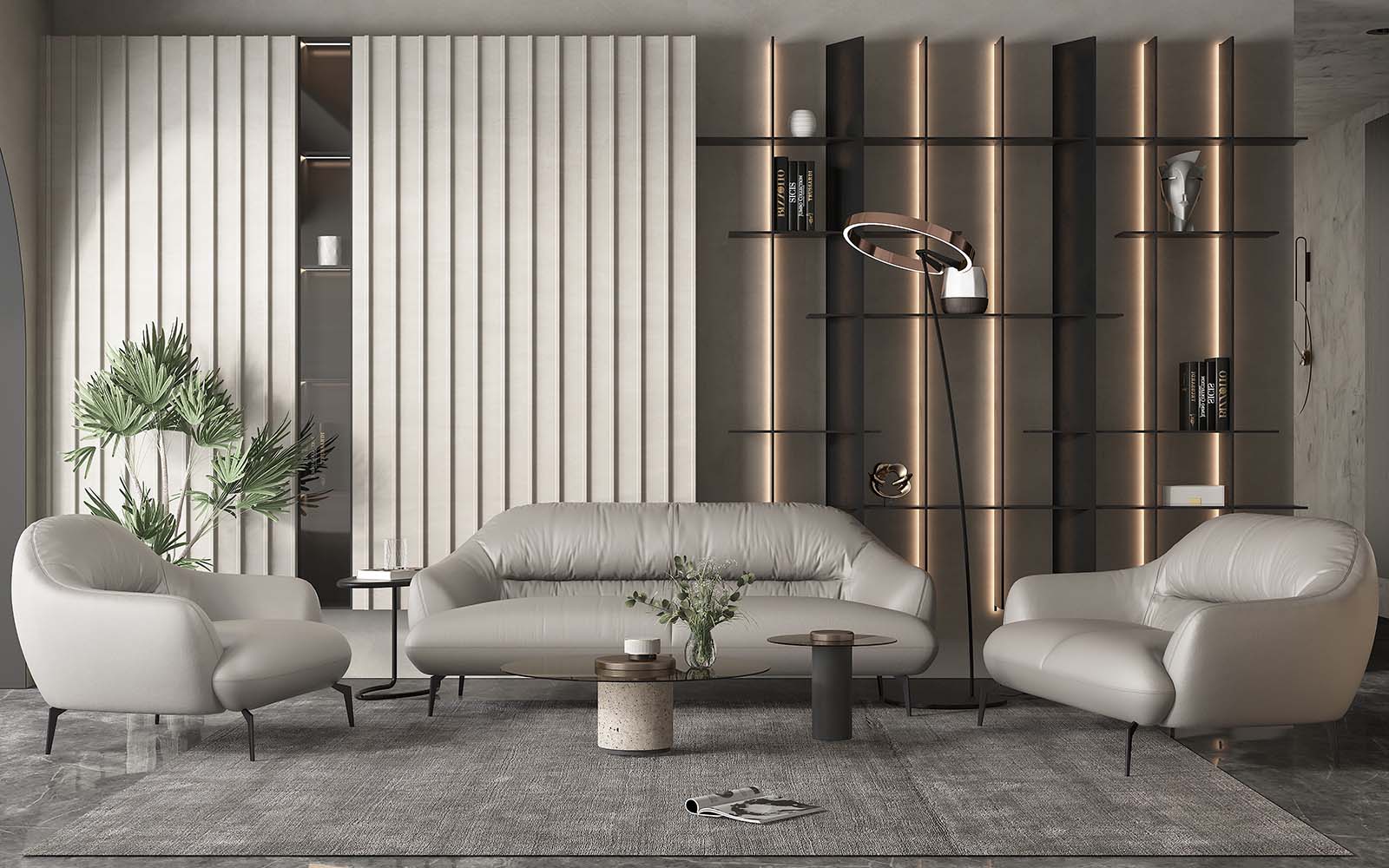 Leonia Sofa By Acme Furniture | Sofas | Modishstore - 4