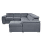 Hanley Sectional Sofa  By Acme Furniture | Sectional | Modishstore - 4
