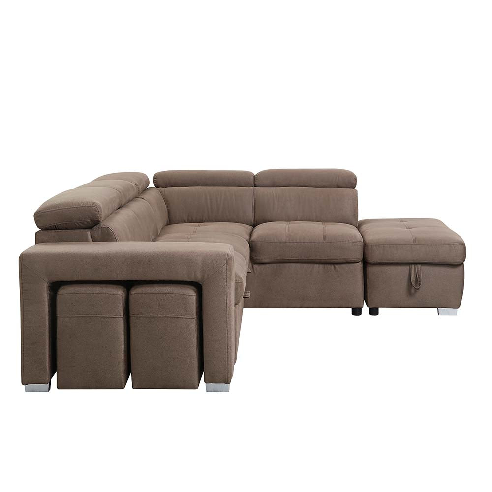 Acoose Sectional Sofa  By Acme Furniture | Sectional | Modishstore - 3