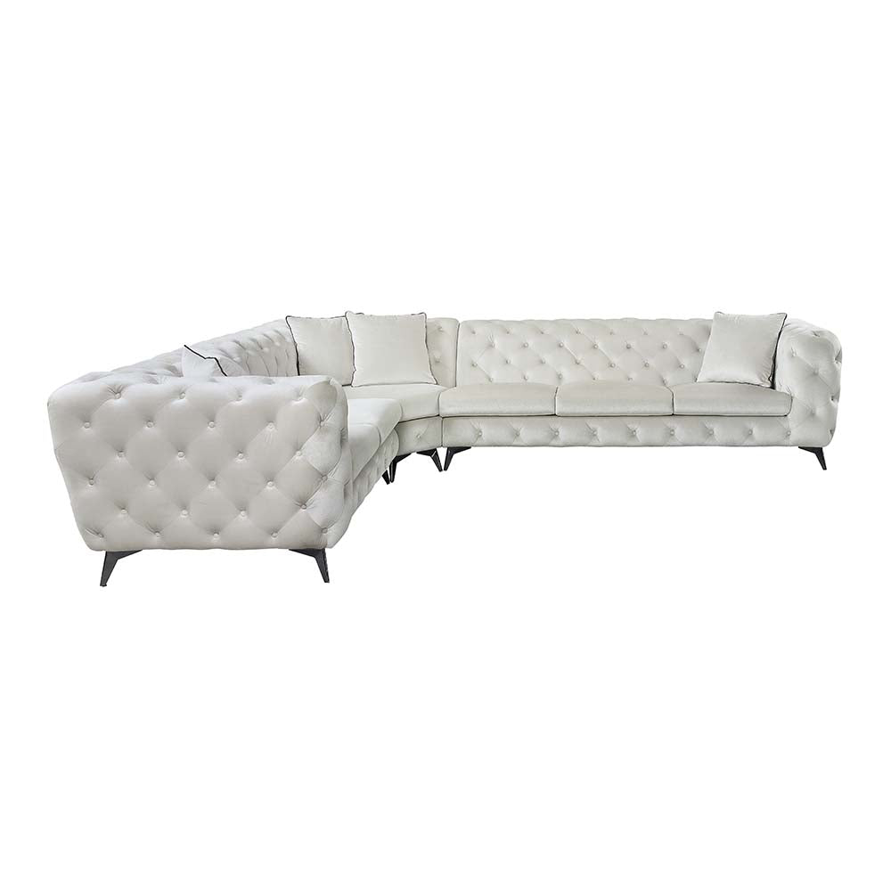 Atronia Sectional Sofa By Acme Furniture | Sectional | Modishstore - 3