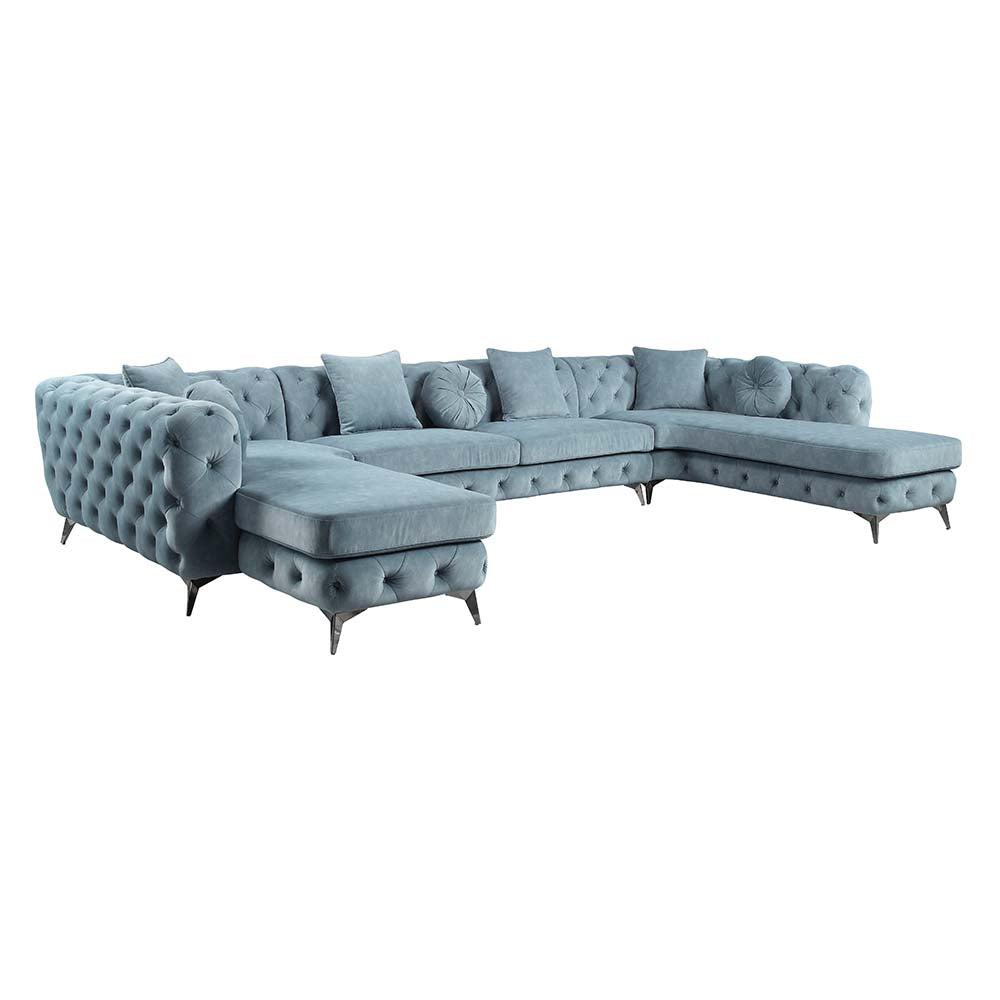 Atronia Sectional Sofa By Acme Furniture | Sectional | Modishstore - 2