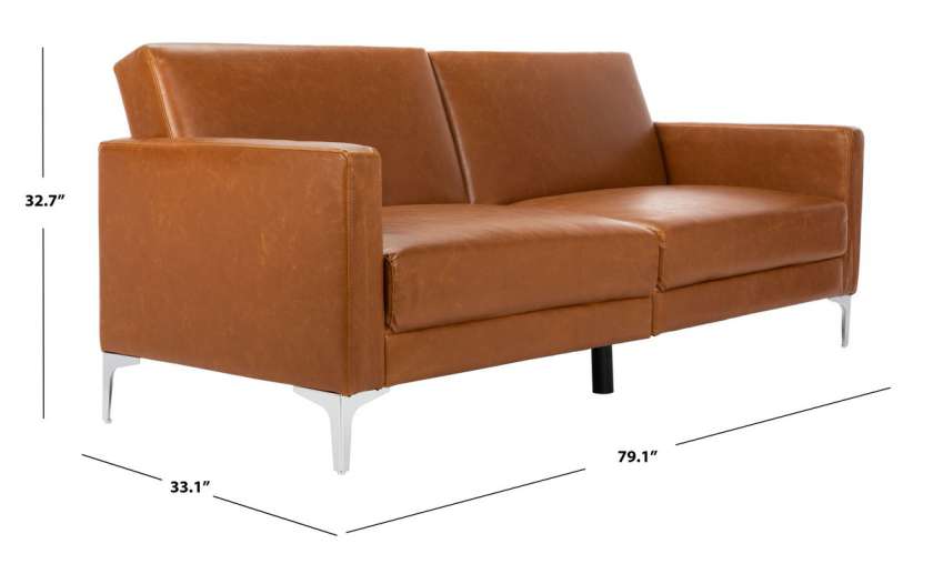 Safavieh Chelsea Foldable Futon Bed | Sofas | Modishstore - 9