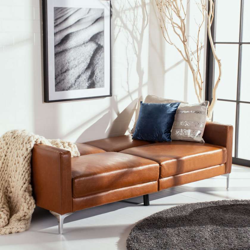 Safavieh Chelsea Foldable Futon Bed | Sofas | Modishstore - 11