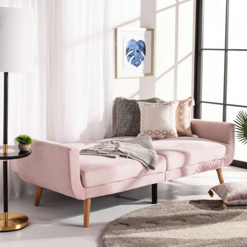 Safavieh Bushwick Foldable Futon Bed | Sofas |  Modishstore  - 7