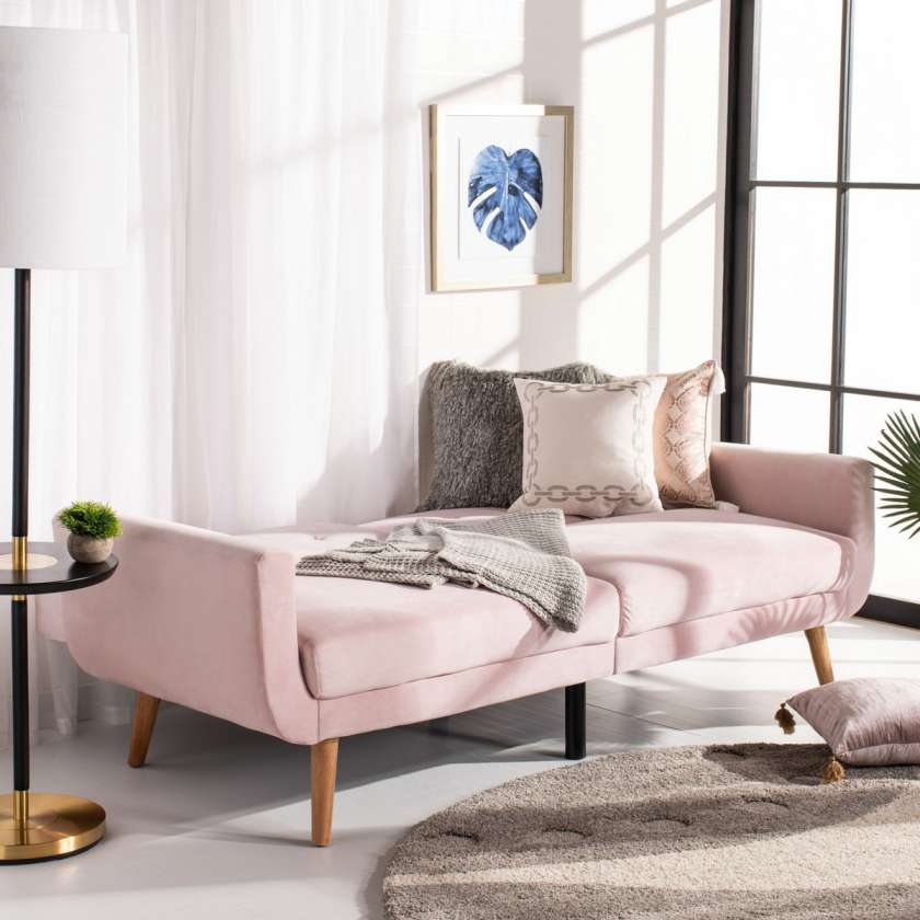 Safavieh Bushwick Foldable Futon Bed | Sofas | Modishstore - 7