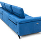 Divani Casa Maine - Modern Light Grey Fabric Sofa w/ Electric Recliners-4