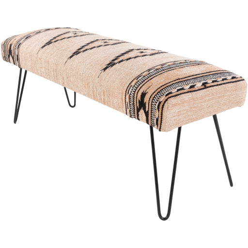 Surya Upholstered Bench - MAM-002 | Stools & Benches | Modishstore-2