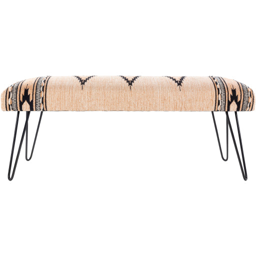 Surya Upholstered Bench - MAM-002 | Stools & Benches | Modishstore-3