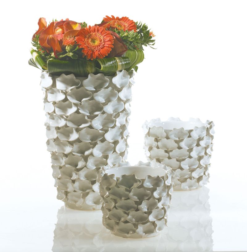 Mandy Pot And Vase Set Of 2 By Accent Decor | Vases | Modishstore - 3