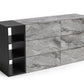 Nova Domus Maranello - Modern Grey Wash & Faux Marble Dresser | Dresser | Modishstore - 3