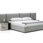 Nova Domus Maranello - Modern Grey Bed | Beds | Modishstore - 2