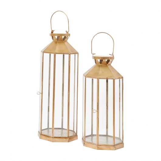 Marigold Lantern By Accent Decor | Lanterns | Modishstore - 2