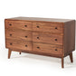 Vig FurnitureModrest Marshall Mid-Century Modern Walnut Dresser | Modishstore | Dressers