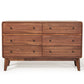 Vig FurnitureModrest Marshall Mid-Century Modern Walnut Dresser | Modishstore | Dressers-2