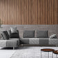 Divani Casa Cooke Modern Grey Houndstooth Fabric Modular Sectional Sofa Bed-3
