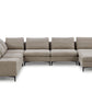 Divani Casa Cascade Modern Beige Fabric Sectional Sofa | Sofas | Modishstore - 3