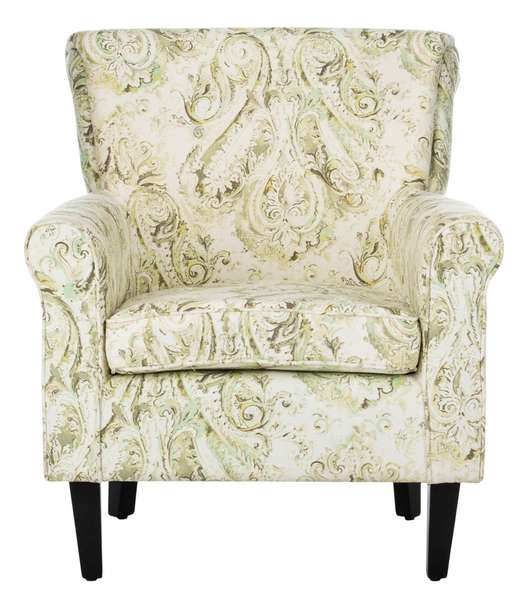 Safavieh Hazina Club Chair - Green | Accent Chairs | Modishstore - 2