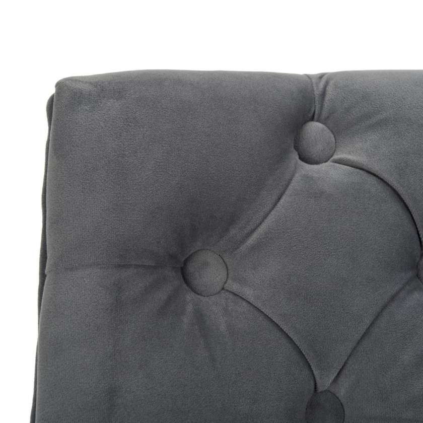 Safavieh Soho Tufted Velvet Swivel Desk Chair | Office Chairs | Modishstore - 4