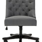 Safavieh Soho Tufted Velvet Swivel Desk Chair | Armchairs |  Modishstore 