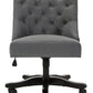 Safavieh Soho Tufted Velvet Swivel Desk Chair | Office Chairs | Modishstore - 1