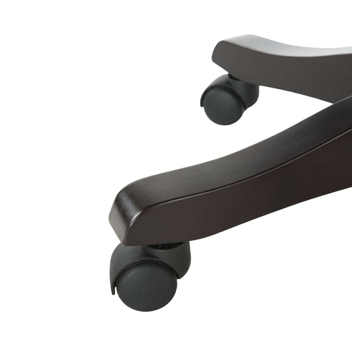 Safavieh Soho Tufted Linen Swivel Desk Chair - Navy | Office Chairs | Modishstore - 4