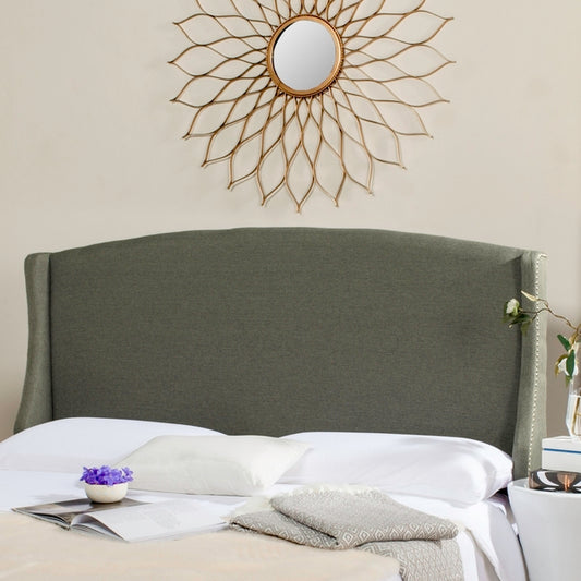 Safavieh Austin Headboard Queen Size - Grey | Headboards | Modishstore