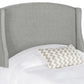 Safavieh Austin Headboard Twin Size - Grey | Headboards | Modishstore - 4