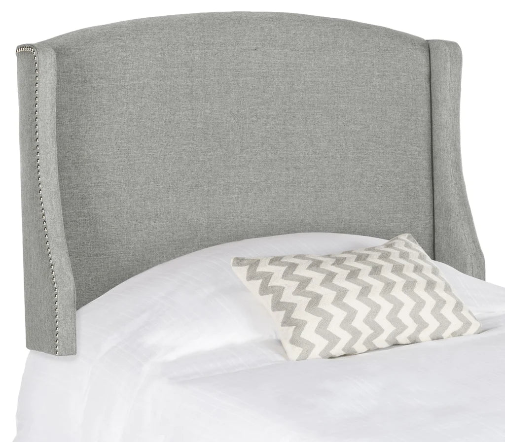 Safavieh Austin Headboard Twin Size - Grey | Headboards | Modishstore - 4