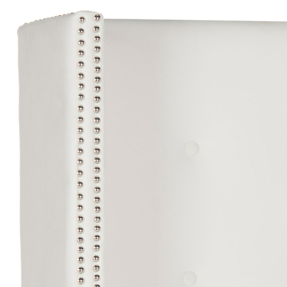 Safavieh Keegan Headboard Queen Size - White | Headboards | Modishstore - 5