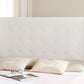 Safavieh Keegan Headboard Queen Size - White | Headboards | Modishstore