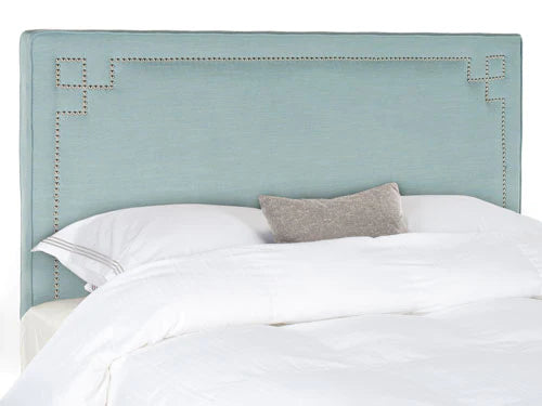 Safavieh Remington Queen Headboard Queen Size - Sky Blue | Headboards | Modishstore - 5