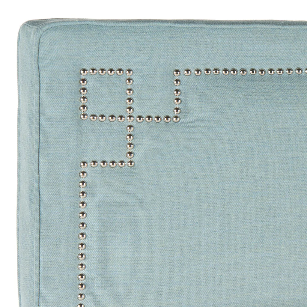 Safavieh Remington Queen Headboard Queen Size - Sky Blue | Headboards | Modishstore - 3