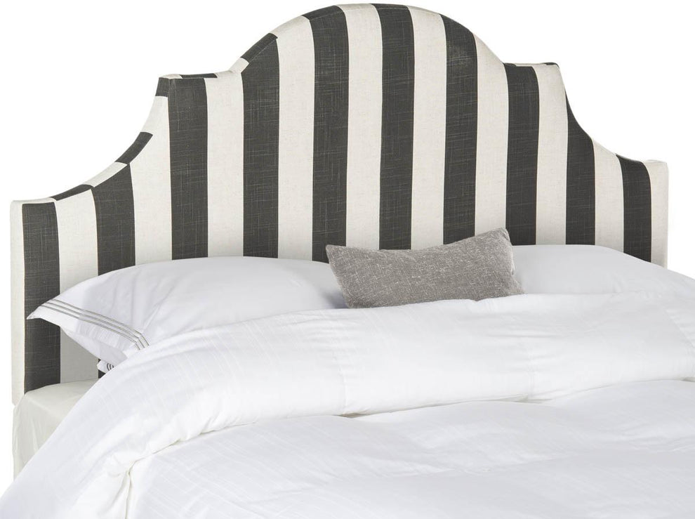Safavieh Hallmar King Headboard King Size - Black | Headboards | Modishstore - 4