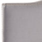 Safavieh Jeneve King Headboard King Size - Artic Grey | Headboards | Modishstore - 2