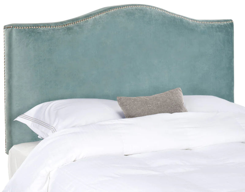 Safavieh Jeneve King Headboard King Size - Wedgewood Blue | Headboards | Modishstore