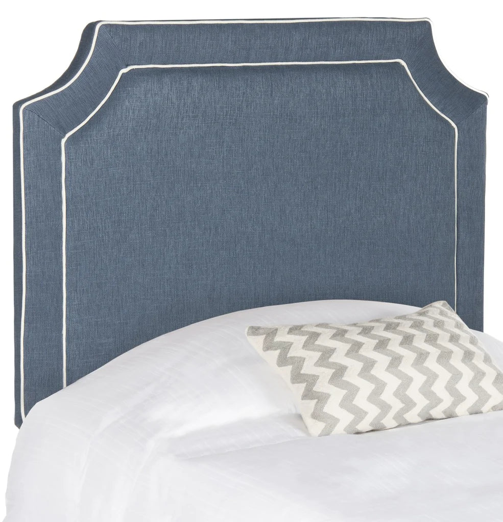 Safavieh Dane Twin Headboard Twin Size - Navy | Headboards | Modishstore - 2