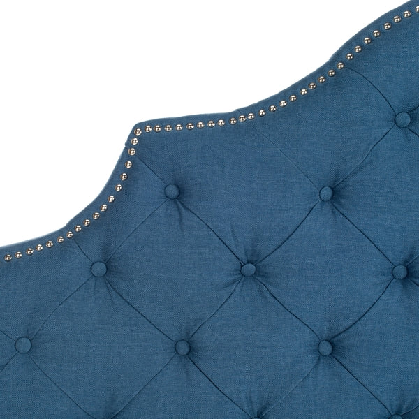 Safavieh Arebelle King Headboard King Size - Steel Blue | Headboards | Modishstore - 3