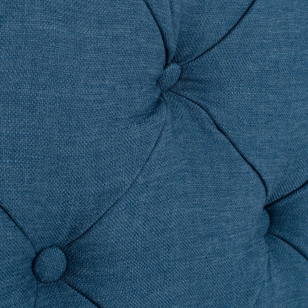 Safavieh Arebelle King Headboard King Size - Steel Blue | Headboards | Modishstore - 4