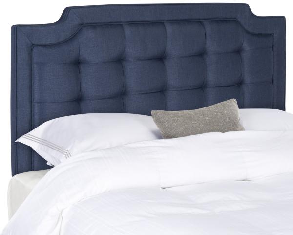 Safavieh Sapphire Headboard King Size - Navy | Headboards | Modishstore - 2